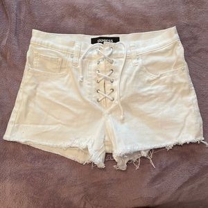 Express Denim Shorts